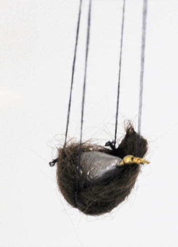 5. Appât 2008 Peau de raie cuillère en argent appât en silicone fil de coton plomb et cheveux 90x40x15cmD2